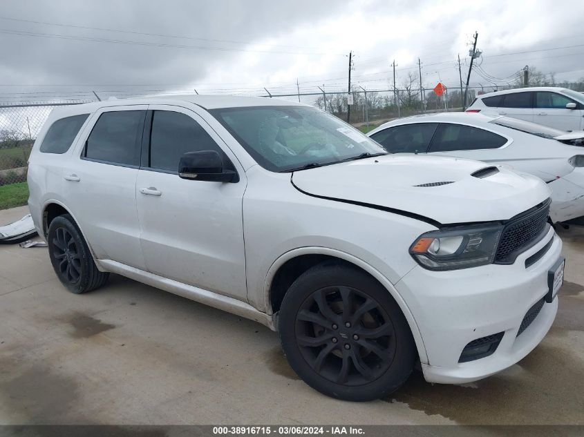 2019 Dodge Durango Gt Plus Rwd VIN: 1C4RDHDG5KC827057 Lot: 38916715