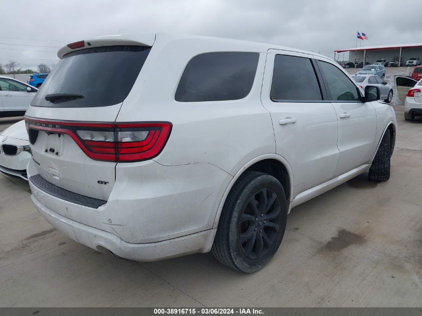 2019 Dodge Durango Gt Plus Rwd VIN: 1C4RDHDG5KC827057 Lot: 38916715