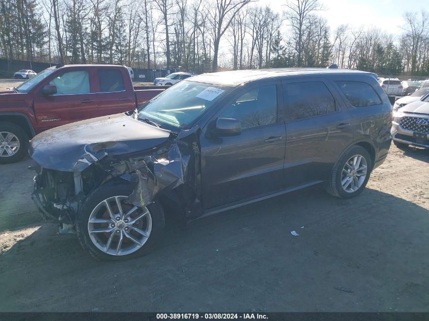 2021 Dodge Durango Gt Awd VIN: 1C4RDJDGXMC557382 Lot: 38916719