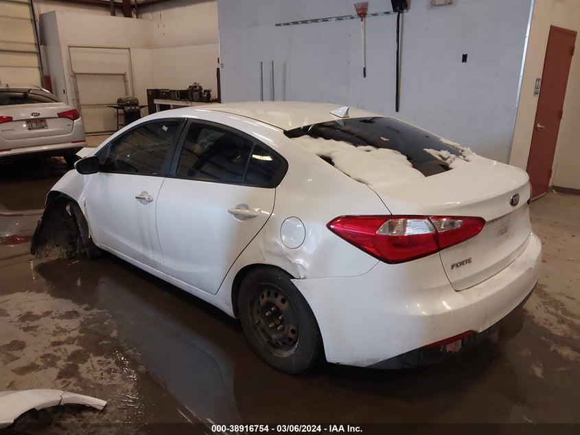 2015 KIA FORTE LX - KNAFX4A66F5394578
