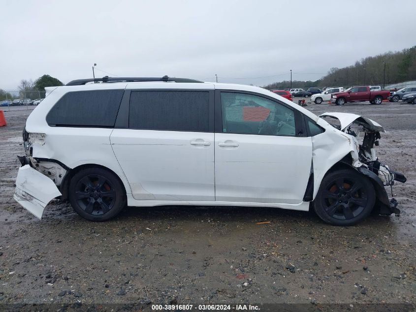 2011 Toyota Sienna Se VIN: 5TDXK3DC5BS153309 Lot: 38916807