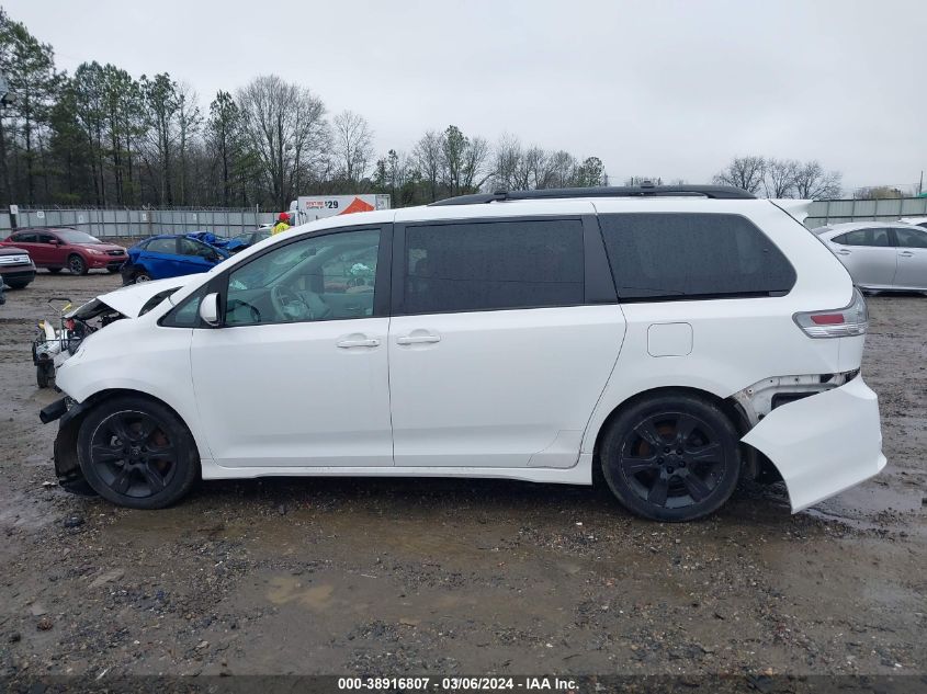 2011 Toyota Sienna Se VIN: 5TDXK3DC5BS153309 Lot: 38916807