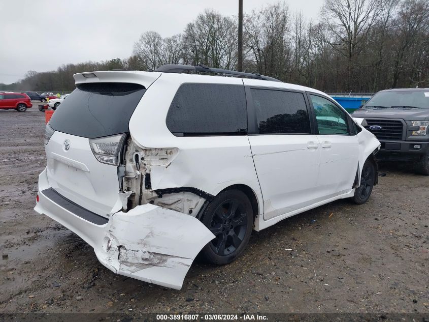 2011 Toyota Sienna Se VIN: 5TDXK3DC5BS153309 Lot: 38916807