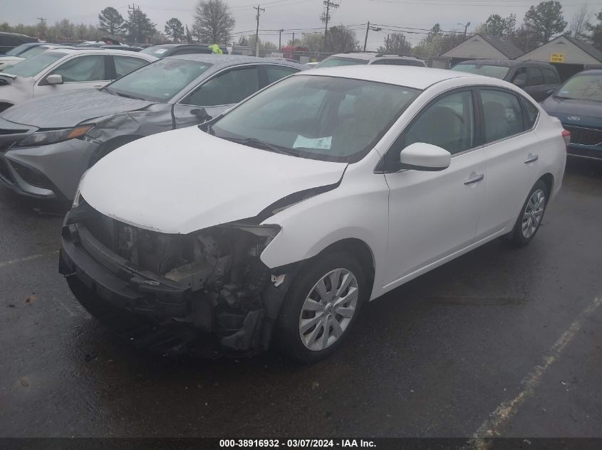 2014 Nissan Sentra Fe+ Sv VIN: 3N1AB7AP0EL646929 Lot: 38916932