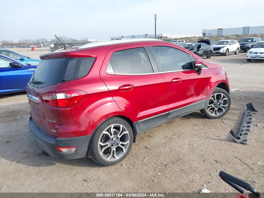 2018 FORD ECOSPORT TITANIUM - MAJ3P1VE0JC247642