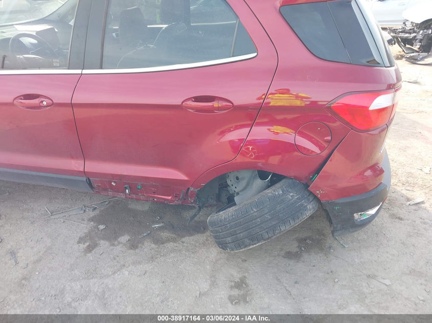 2018 FORD ECOSPORT TITANIUM - MAJ3P1VE0JC247642