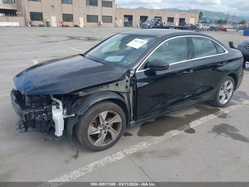 2023 AUDI A3 2.0L I-4 DI, DOHC, V(VIN: WAUGUDGY7PA044844