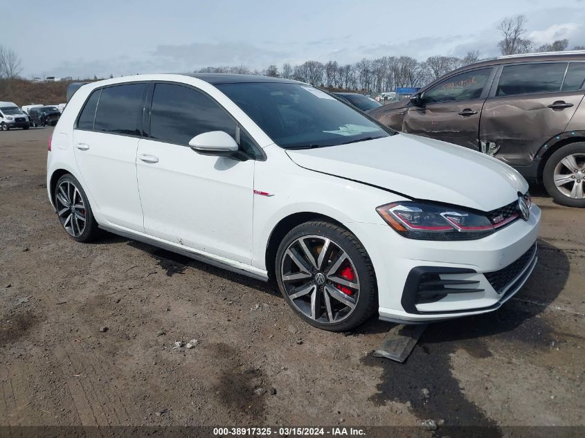 2020 VOLKSWAGEN GOLF GTI 2.0T AUTOBAHN/2.0T S/2.0T SE - 3VW5T7AU5LM008262