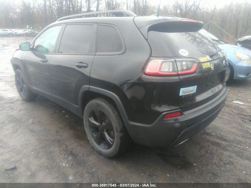 2020 Jeep Cherokee Altitude 4X4 VIN: 1C4PJMLNXLD554279 Lot: 38917545