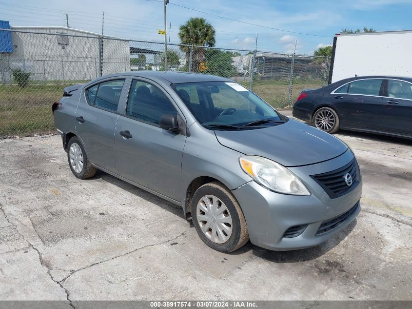 2013 Nissan Versa 1.6 S+ VIN: 3N1CN7AP4DL867190 Lot: 38917574