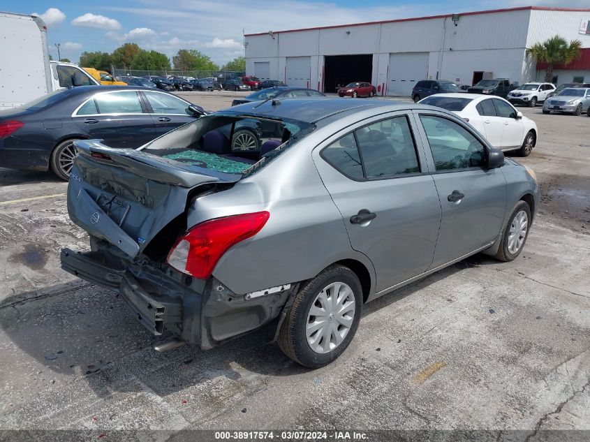 2013 Nissan Versa 1.6 S+ VIN: 3N1CN7AP4DL867190 Lot: 38917574