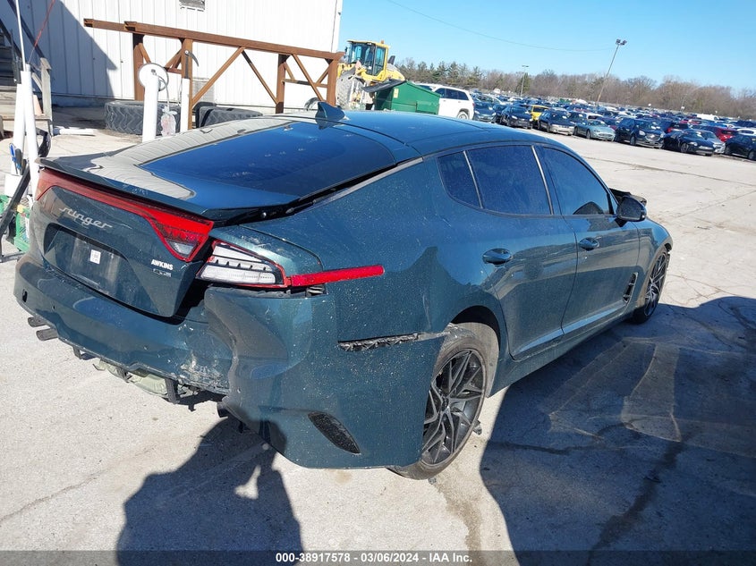 2023 Kia Stinger Gt-Line VIN: KNAE35LD8P6135191 Lot: 38917578