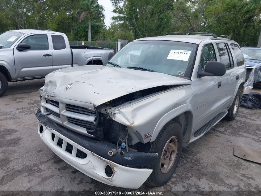 1999 Dodge Durango VIN: 1B4HR28Y2XF622439 Lot: 38917918