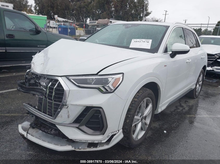 2022 Audi Q3 Premium Plus 45 Tfsi S Line Quattro Tiptronic VIN: WA1EECF36N1052562 Lot: 38917970