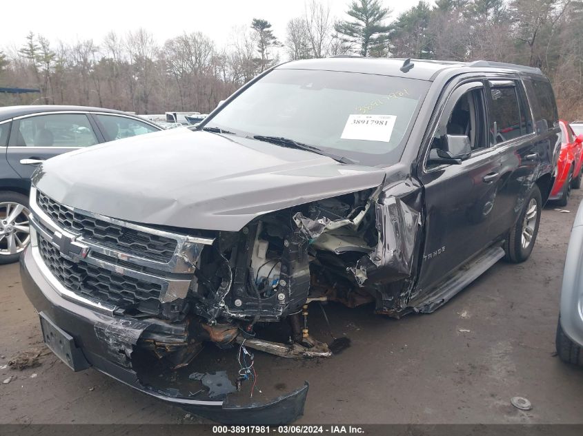 2015 Chevrolet Tahoe Lt VIN: 1GNSKBKC6FR157324 Lot: 38917981