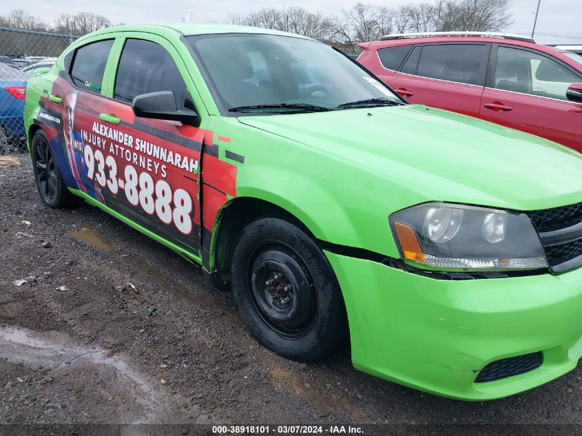 VIN 1C3CDZCB1EN121007 2014 DODGE AVENGER no.6