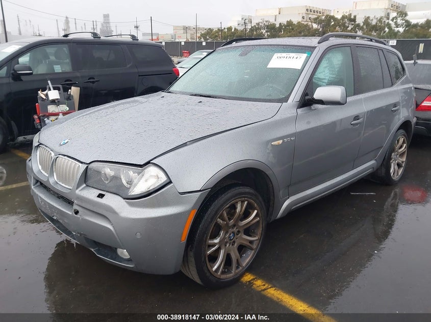 2007 BMW X3 3.0Si VIN: WBXPC93497WF18551 Lot: 38918147