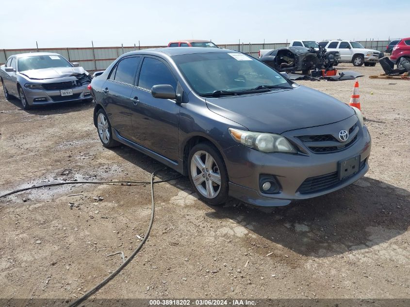 2013 Toyota Corolla S VIN: 5YFBU4EE3DP155341 Lot: 38918202