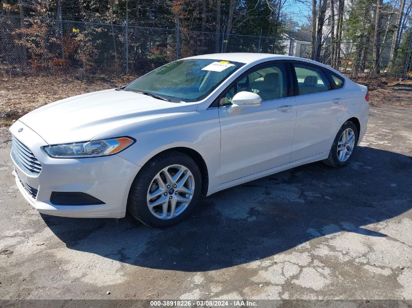 2014 Ford Fusion Se VIN: 3FA6P0HDXER133326 Lot: 38918226