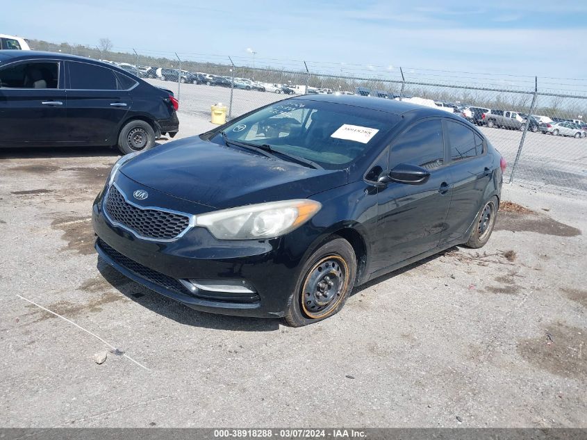 2015 Kia Forte Lx VIN: KNAFK4A68F5267412 Lot: 38918288