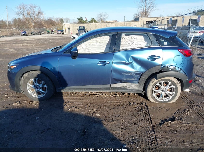 VIN JM1DKFC73K0435072 2019 MAZDA CX-3 TOURING