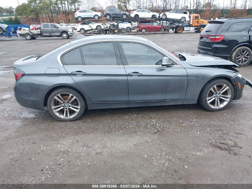 2018 BMW 330I xDrive VIN: WBA8D9C53JEM32702 Lot: 38918386