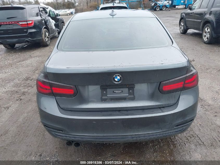 2018 BMW 330I xDrive VIN: WBA8D9C53JEM32702 Lot: 38918386