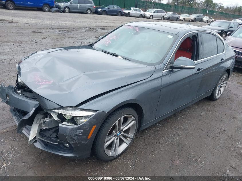 2018 BMW 330I xDrive VIN: WBA8D9C53JEM32702 Lot: 38918386