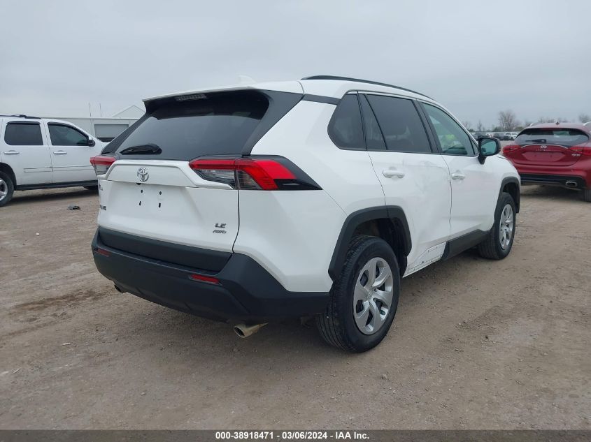 2021 Toyota Rav4 Le VIN: 2T3F1RFV3MW202654 Lot: 38918471