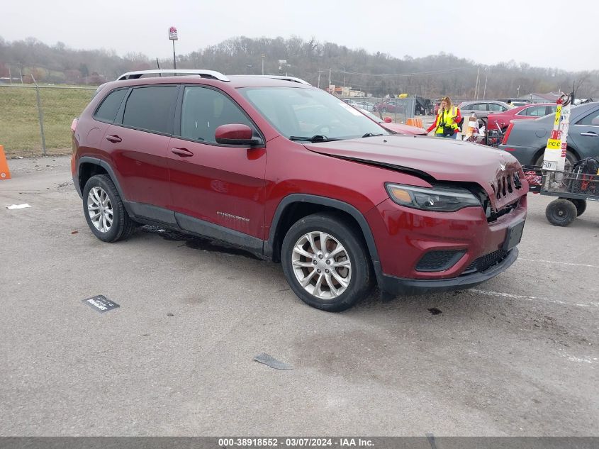 2020 Jeep Cherokee Latitude Fwd VIN: 1C4PJLCB7LD556832 Lot: 38918552