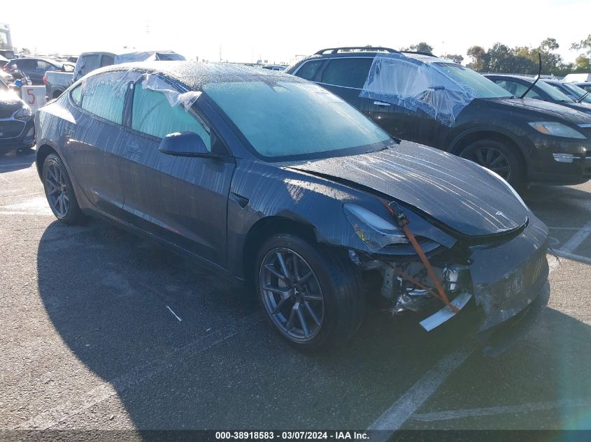 2023 TESLA MODEL 3 REAR-WHEEL DRIVE - 5YJ3E1EA7PF383467