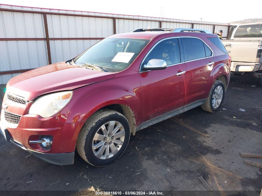 2011 Chevrolet Equinox Ltz VIN: 2CNFLGE50B6287635 Lot: 38918610