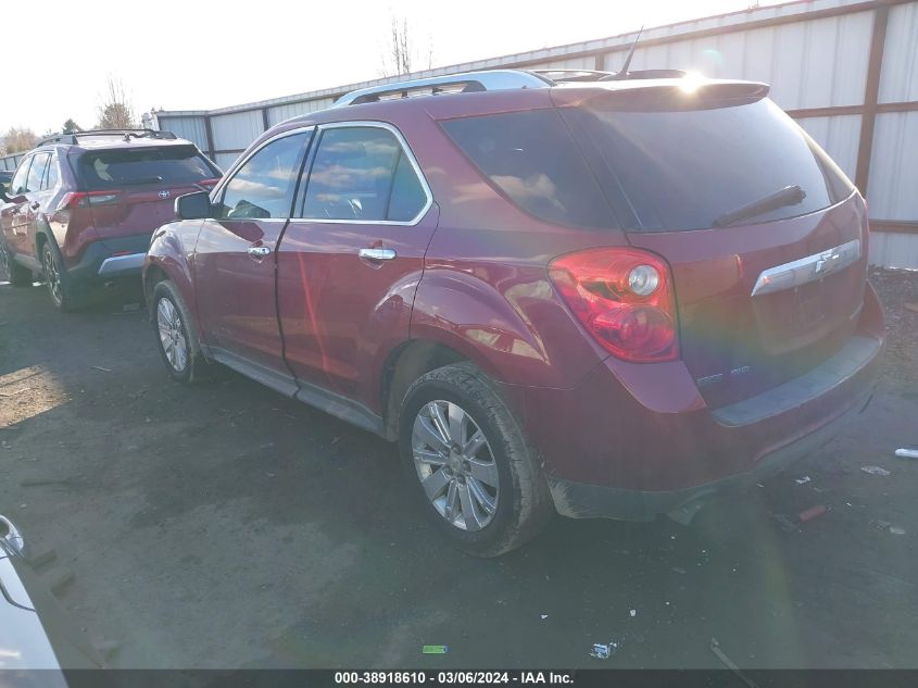 2011 Chevrolet Equinox Ltz VIN: 2CNFLGE50B6287635 Lot: 38918610