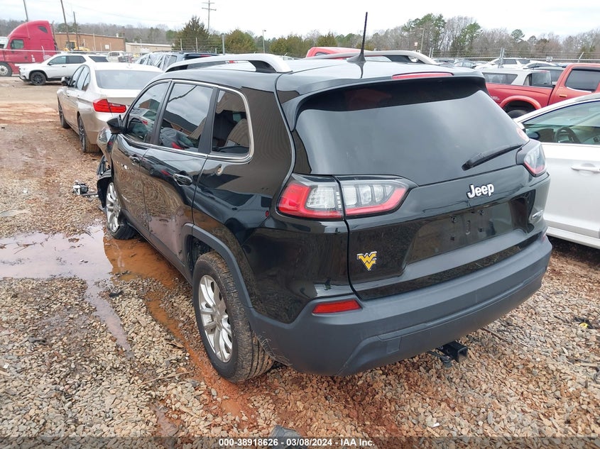 VIN 1C4PJLCB2KD222982 2019 JEEP CHEROKEE LATITUDE FWD
