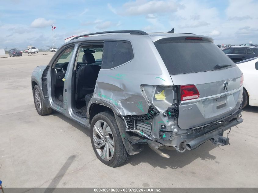 VIN 1V2WR2CA2NC536694 2022 VOLKSWAGEN ATLAS SE