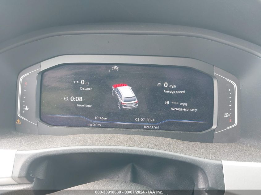 VIN 1V2WR2CA2NC536694 2022 VOLKSWAGEN ATLAS SE