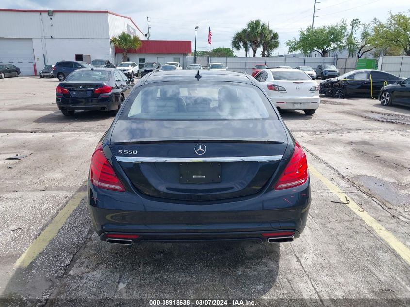 2016 Mercedes-Benz S 550 VIN: WDDUG8CB1GA242542 Lot: 38918638