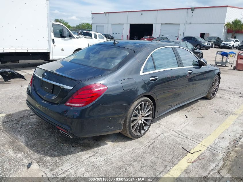 2016 Mercedes-Benz S 550 VIN: WDDUG8CB1GA242542 Lot: 38918638