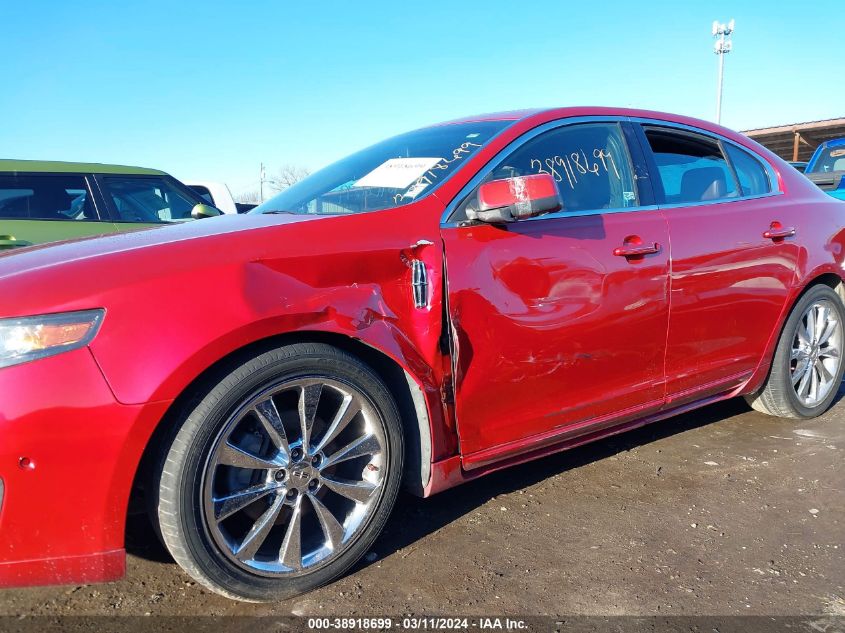 2010 Lincoln Mks Ecoboost VIN: 1LNHL9FT3AG600080 Lot: 38918699