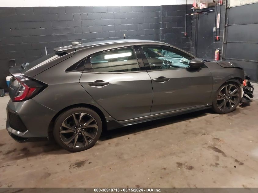 2018 Honda Civic Sport VIN: SHHFK7H49JU412441 Lot: 38918713