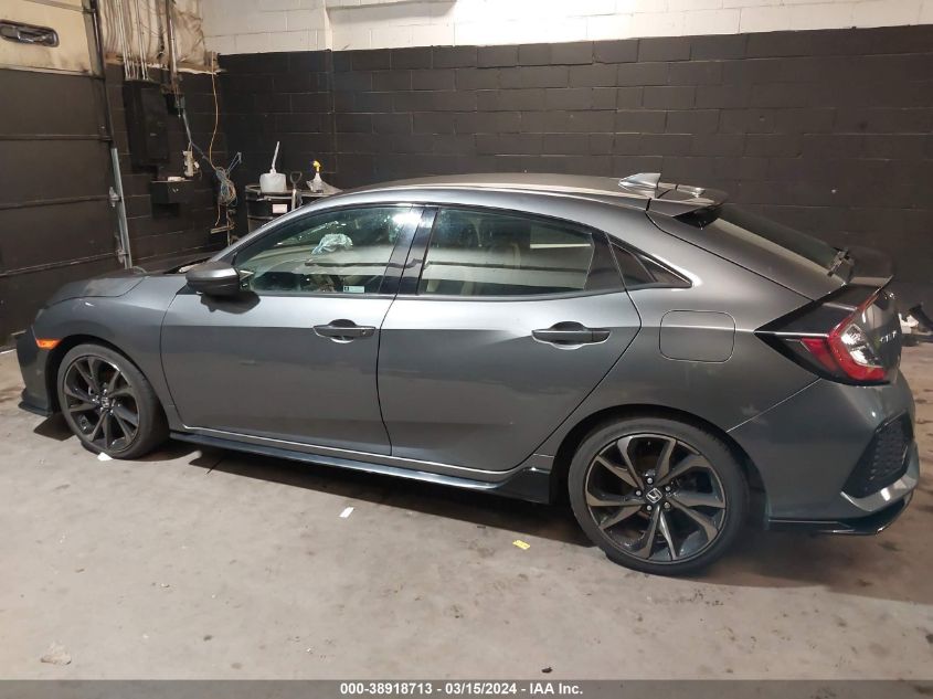 2018 Honda Civic Sport VIN: SHHFK7H49JU412441 Lot: 38918713