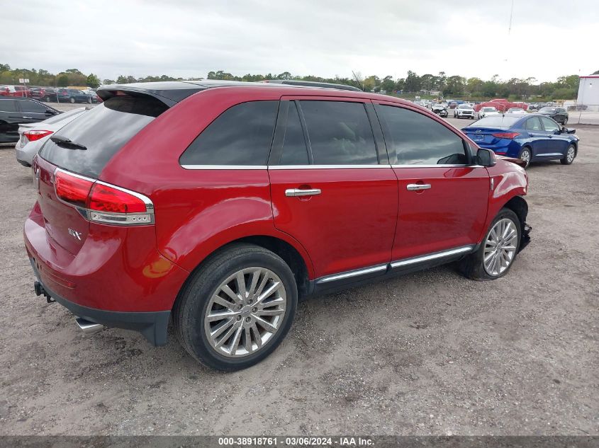 2013 Lincoln Mkx VIN: 2LMDJ6JK0DBL47740 Lot: 38918761