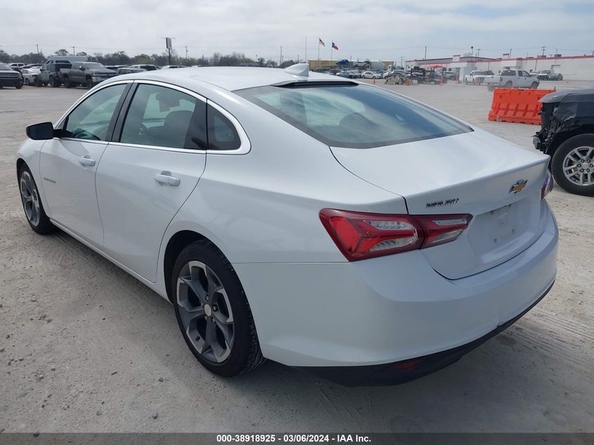 2021 CHEVROLET MALIBU LT - 1G1ZD5ST4MF005830