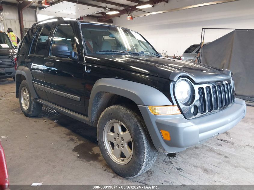 2005 Jeep Liberty Sport VIN: 1J4GL48K75W578338 Lot: 38919071