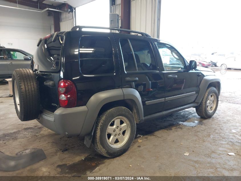 2005 Jeep Liberty Sport VIN: 1J4GL48K75W578338 Lot: 38919071