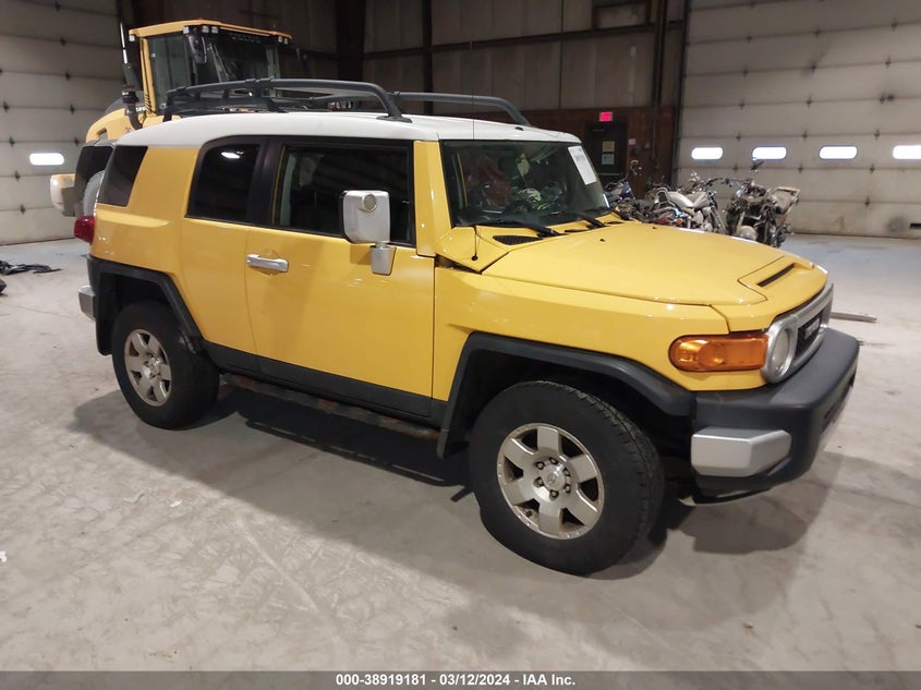 2007 Toyota Fj Cruiser VIN: JTEBU11F670070940 Lot: 38919181