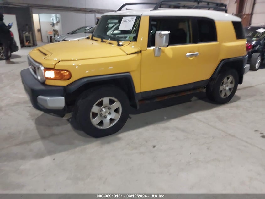 2007 Toyota Fj Cruiser VIN: JTEBU11F670070940 Lot: 38919181