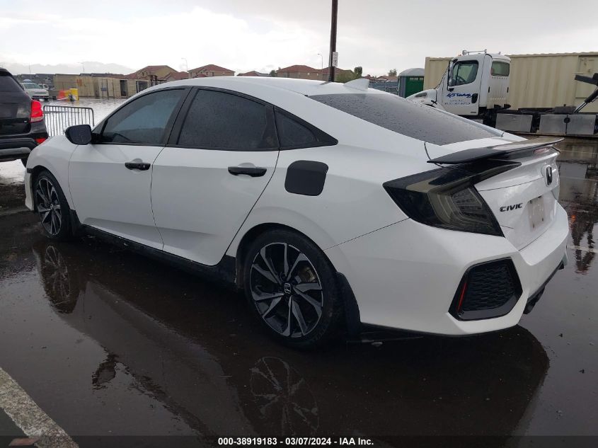 2017 Honda Civic Si VIN: 2HGFC1E53HH707694 Lot: 38919183