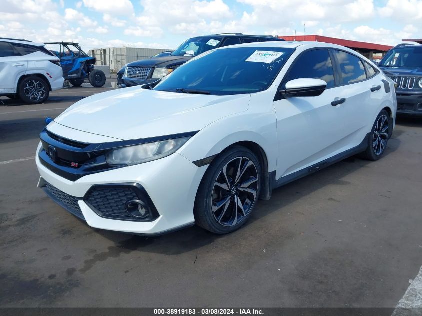 2017 Honda Civic Si VIN: 2HGFC1E53HH707694 Lot: 38919183