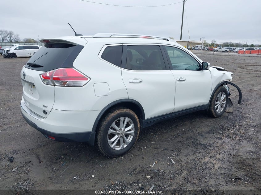 2016 NISSAN ROGUE SV - KNMAT2MT8GP633035